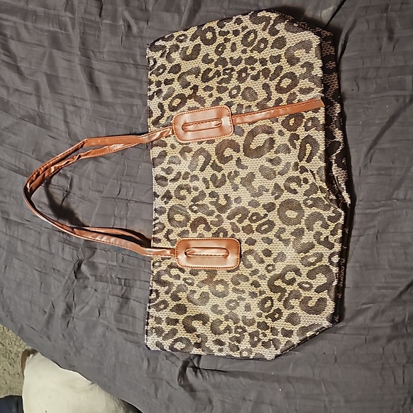 New cheetah print tote bag - Picture 1 of 1